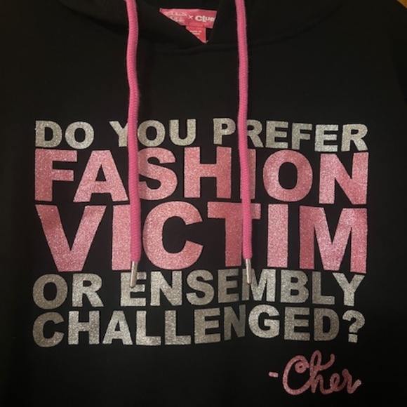 Dolls Kill x Clueless Full-On Monet Oversized Hoodie - Picture 4 of 6